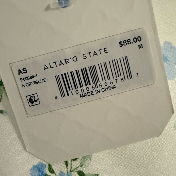 Blue Floral Maxi - Picture 5 of 7